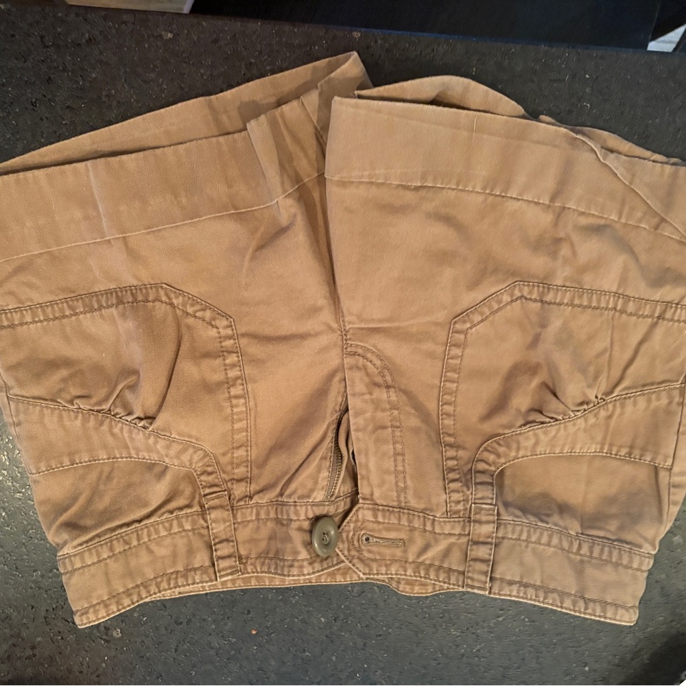 Tan Cargo Shorts